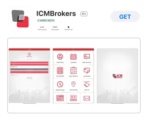   برنامه ی تلفن همراه ICM Brokers ، دانلود متاتریدر 4 ICM Brokers ، بروکر آی سی ام بروکرز