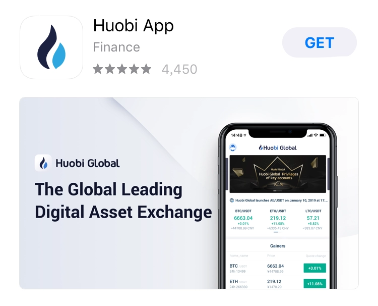 دانلود برنامه هیوبی - دانلود اپلیکیشن Huobi برای اندروید ، دانلود برنامه Huobi: Buy Crypto & Bitcoin