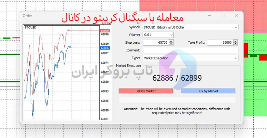 کانال تلگرام سیگنال ارز دیجیتال تاپ بروکر ایران، کانال سیگنال دهی کریپتو،