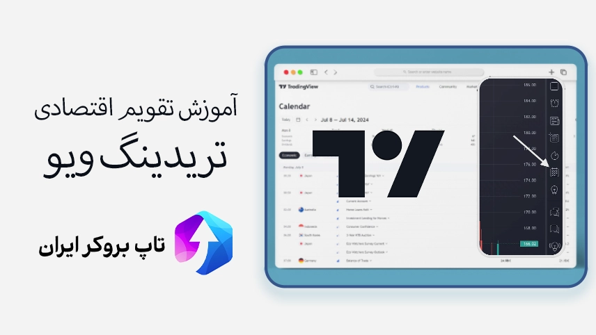 📆آموزش تقویم اقتصادی در تریدینگ ویو – تقویم اقتصادی تریدینگ ویو چیست؟